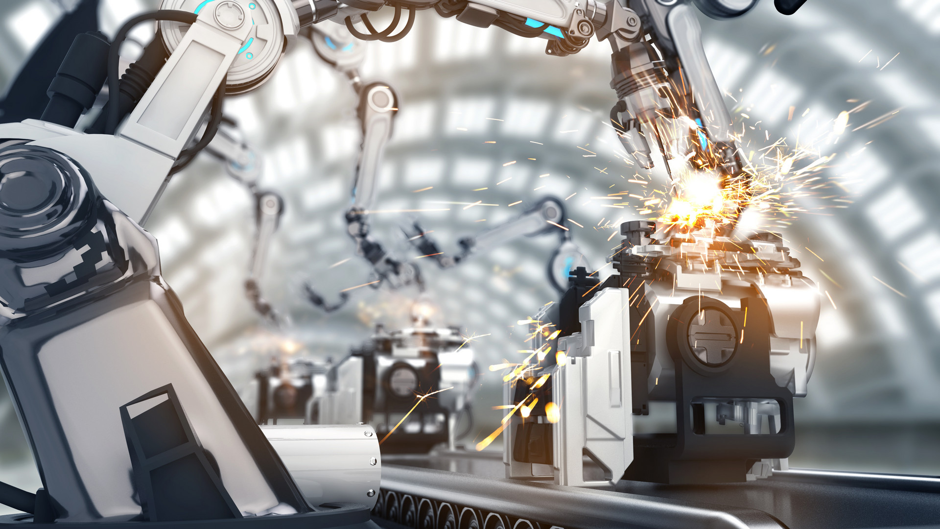 中国市场工业机器人销量占比全球超50%，国产品牌市场份额持续上升