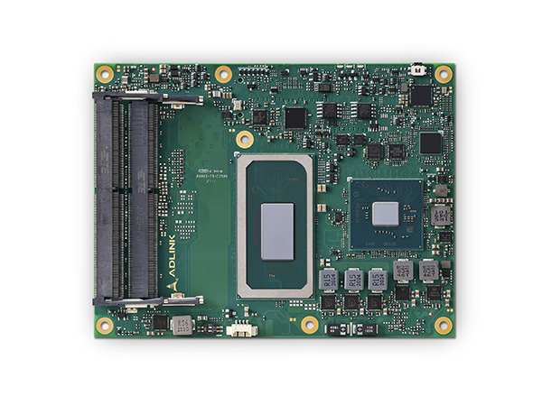 凌華科技推出首款采用 英特爾 Core、Xeon 和Celeron 6000 處理器的 COM Express 模塊